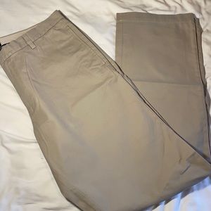 Men's cream chino pants